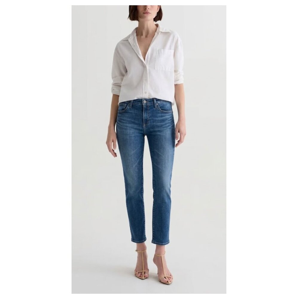 AG The Prima Dark Wash Ankle Denim Jeans in size 29 - Picture 4 of 4